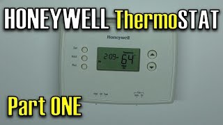 Honeywell RTH2510 Digital 7day Thermostat  PROGRAMMING amp Setup  HOW to Guide [upl. by Imhskal]