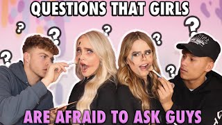 Questions That Girls Are Afraid To Ask Boys WITH OUR BOYFRIENDS [upl. by Harte]