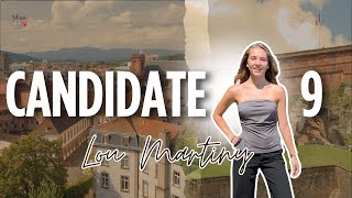 Candidate n°9  Lou Martiny [upl. by Padriac]