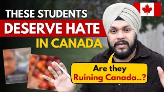 Shame on such International Students in Canada  Ruining all the Hardwork of Immigrants in Canada [upl. by Meta]