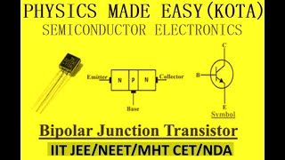 B J T TRANSISTOR OPERATION MODE LOGIC GATE OR GATE AND GATE OUTPUT SIGNAL FOR JEE AND NEET  32 [upl. by Goldston903]