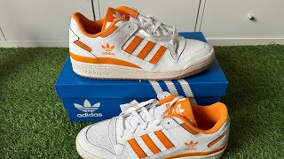 Adidas Forum Low Basketball Shoes Sizing Review  On Feet amp Unboxing ASMR 4K [upl. by Luis]