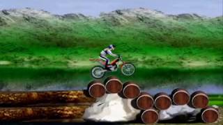 Bike Mania 1  Full Levels  with Bloopers [upl. by Rorry]