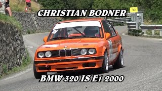 TROFEO VALLECAMONICA 2024  CHRISTIAN BODNER  BMW 320 IS E1 2000  BY BELLUNOVIDEO [upl. by Milburt]