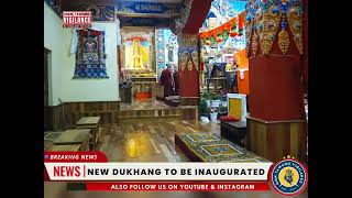 New Prayer Hall of Thubchog Gatseling Monastery to be inaugurated today [upl. by Rocca334]