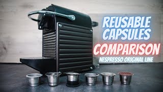 UPDATED Nespresso Refillable Reusable Pods Review Sealpod Capsules Waycap Capmesso Comparison [upl. by Ayatnohs]