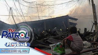 TV Patrol Weekend Playback  September 15 2024 [upl. by Nauqram547]