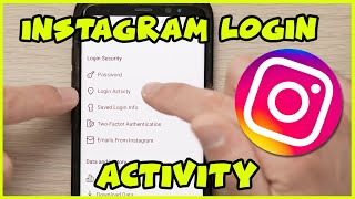 How to Check your Login Activity on Instagram 2021 [upl. by Reeve]