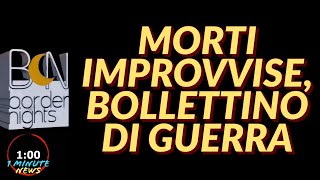 MORTI IMPROVVISE BOLLETTINO DI GUERRA  1 Minute News [upl. by Raina170]