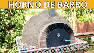 Como Hacer Un Horno De Leña Paso A Paso horno de barromanos de tierra [upl. by Aneles]