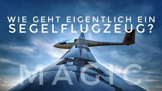 How to Segelfliegen Wie geht glider airplane GERMAN [upl. by Aslin913]