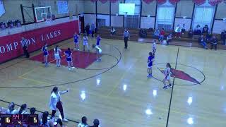 Pompton Lakes High vs Hawthorne High School Girls Varsity Basketball [upl. by Litta]