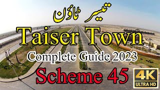 Taiser Town amp Scheme 45 Ki Sare Societies ki update 2023 or Market Value  Gohar Villas  GFS  CPEC [upl. by Kovacs470]