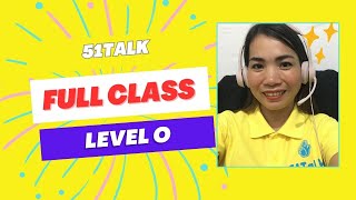 51talk  ESL company  Actual Class  Level 0 student [upl. by Bullis]