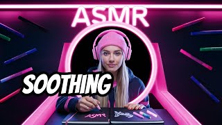 ASMR Coloring The Most Relaxing Experience [upl. by Keiryt740]