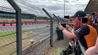 Zhou Guanyu 2022 Silverstone Crash [upl. by Leahey]