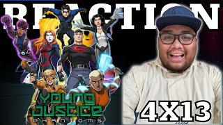 Young Justice Phantoms 4x13 REACTION quotKaerb Ym Traehquot [upl. by Zena]