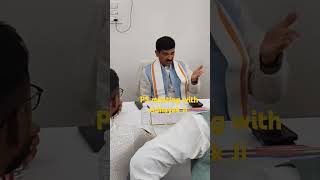 PS meet with Vidhayak Ji panchayat youtubeshorts motivation [upl. by Eyaj]