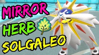 Mirror Herb SOLGALEO Pokemon VGC Regulation G 2024 Scarlet and Violet Competitive Wifi Battles [upl. by Massingill]