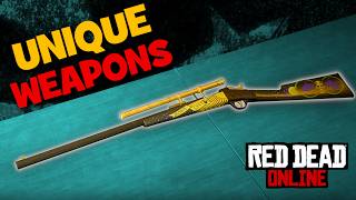 All Unique Weapons and Weapon Variants in Red Dead Online [upl. by Esej]