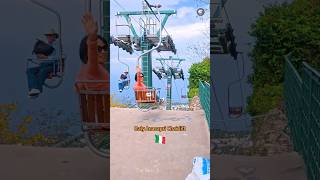 Anacapri Chairlift in Capri Island Italy travel shorts trending [upl. by Ciaphus]