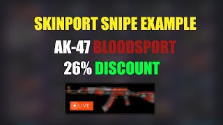 Effortless Trading on Skinport with This Sniping Bot  Example 4 [upl. by Eemaj]