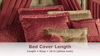 How to Measure a Mattress for the Best Bedspread Fit [upl. by Ednihek]