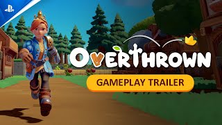 Overthrown  Reveal Trailer  PS5 Games [upl. by Analihp]