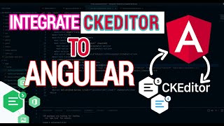 How to Integrate CKEditor into Angular project  Ckeditor 5 Ckeditor 4 [upl. by Aehtrod]