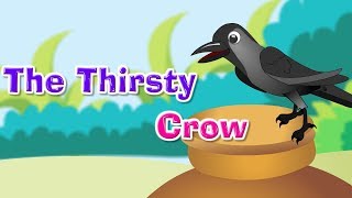 The Thirsty Crow  Popular Nursery Rhymes and stories for children  Kidda TV For Children [upl. by Neliac20]