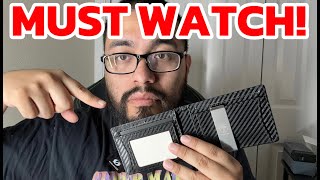 Travando Air Tag Wallet Mens Waller With Money Clip RFID Blocking Full In Depth Review [upl. by Nahsyar]