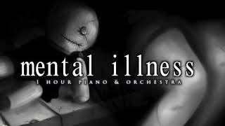 1 Hour Dark Piano for Mental illness  Piano For Mental Illness [upl. by Ollehcram880]