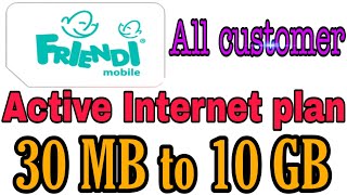 How to active FRiENDi mobile internet package [upl. by Kelsy]