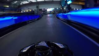 F1 style KERS boost electric gokarts  CMKarting Prague [upl. by Haliak]