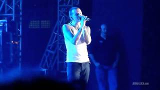 Linkin Park  Crawling Live in Jakarta 21 September 2011 [upl. by Atnauqal]