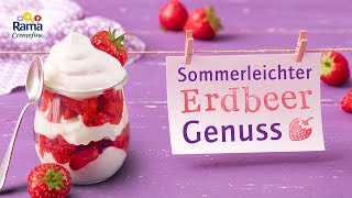 Dessert im Glas – Sommerleichter Erdbeergenuss [upl. by Aromas]