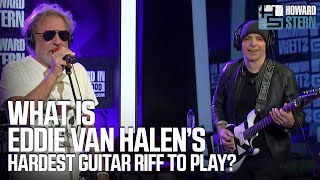 Whats Eddie Van Halen’s Most Difficult Guitar Riff to Play [upl. by Ayim]