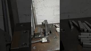 NOTCHING CHARPY IMPACT SAMPLES BEFORE BREAKING THEM FOR TOUGHNESS TESTING [upl. by Airual719]