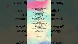 Karale Karalinte karaletrendingmalayalamlyricswhatsappstatusshortsyoutubeshortsyoutubefeed [upl. by Teeter424]