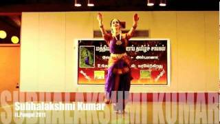 Subhalakshmi Kumar Bharatanatyam Muthai Tharu Eru Mayi Eri Nada Vindu [upl. by Dirgni]