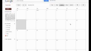 Using Google Calendars to Create a Shift Calendar [upl. by Savinirs]