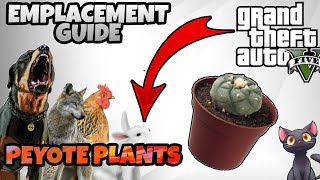 GTA 5  Emplacements des 27 Peyote peyotl Plants Guide  Deviens un Animal [upl. by Biancha288]