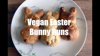 Vegan Easter Bunny Buns [upl. by Certie]