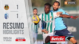 Resumo Rio Ave 11 Vizela Liga 2324 14 [upl. by Mclyman]