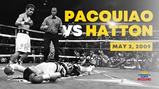 PACQUIAO vs HATTON  May 2 2009 [upl. by Fitalludba]