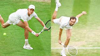 Sinner vs Medvedev Incredible Battle  Wimbledon 2024 [upl. by Berner]