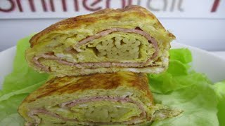 Comment faire une omelette Japonaise  Recette de lomelette [upl. by Aras196]