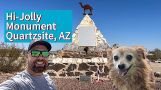 Checking out HiJolly Monument and exploring Quartzsite [upl. by Porett]