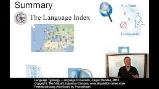 TYP111  Language Universals [upl. by Brenk517]