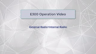 E300Base External Radio  Rover Internal Radio [upl. by Swor]